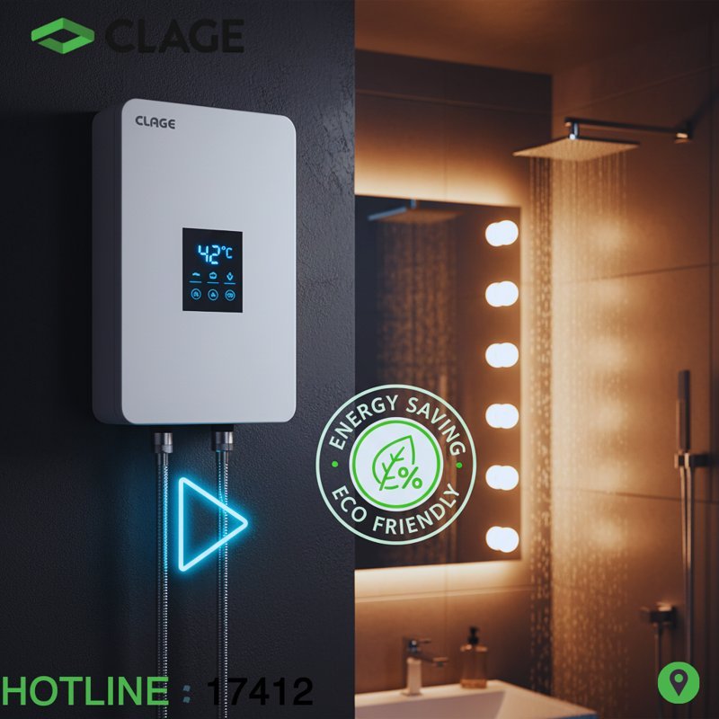 توفير الكهرباء مع سخانات Clage